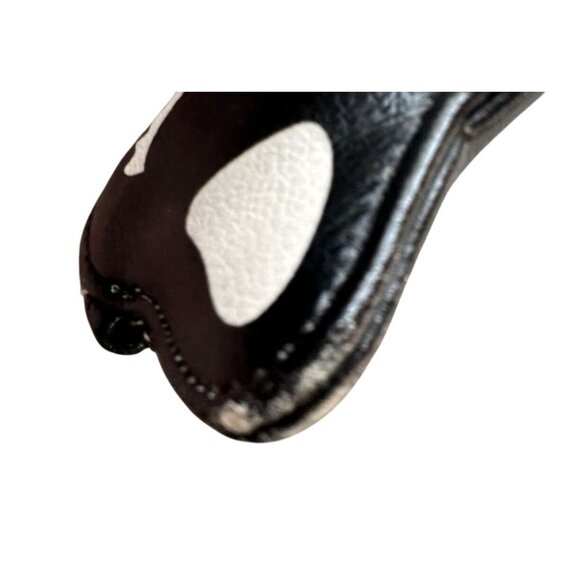 LUV BETSEY By Betsey Johnson Black and White Cat Purse/Wristlet - Picture 8 of 15